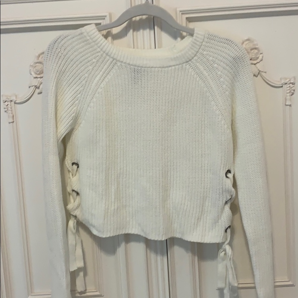 Cream sweater